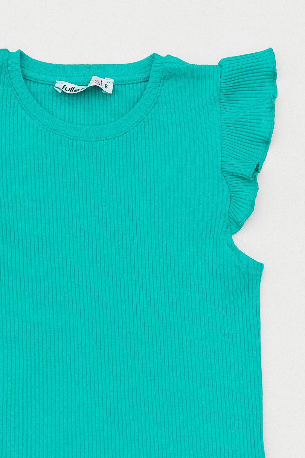 Girls' Bodysuit with Ruffled Sleeves