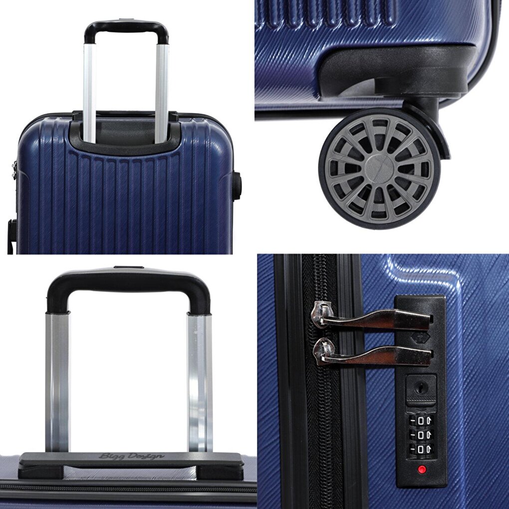 Ocean Navy Blue Large Size 28" Suitcase