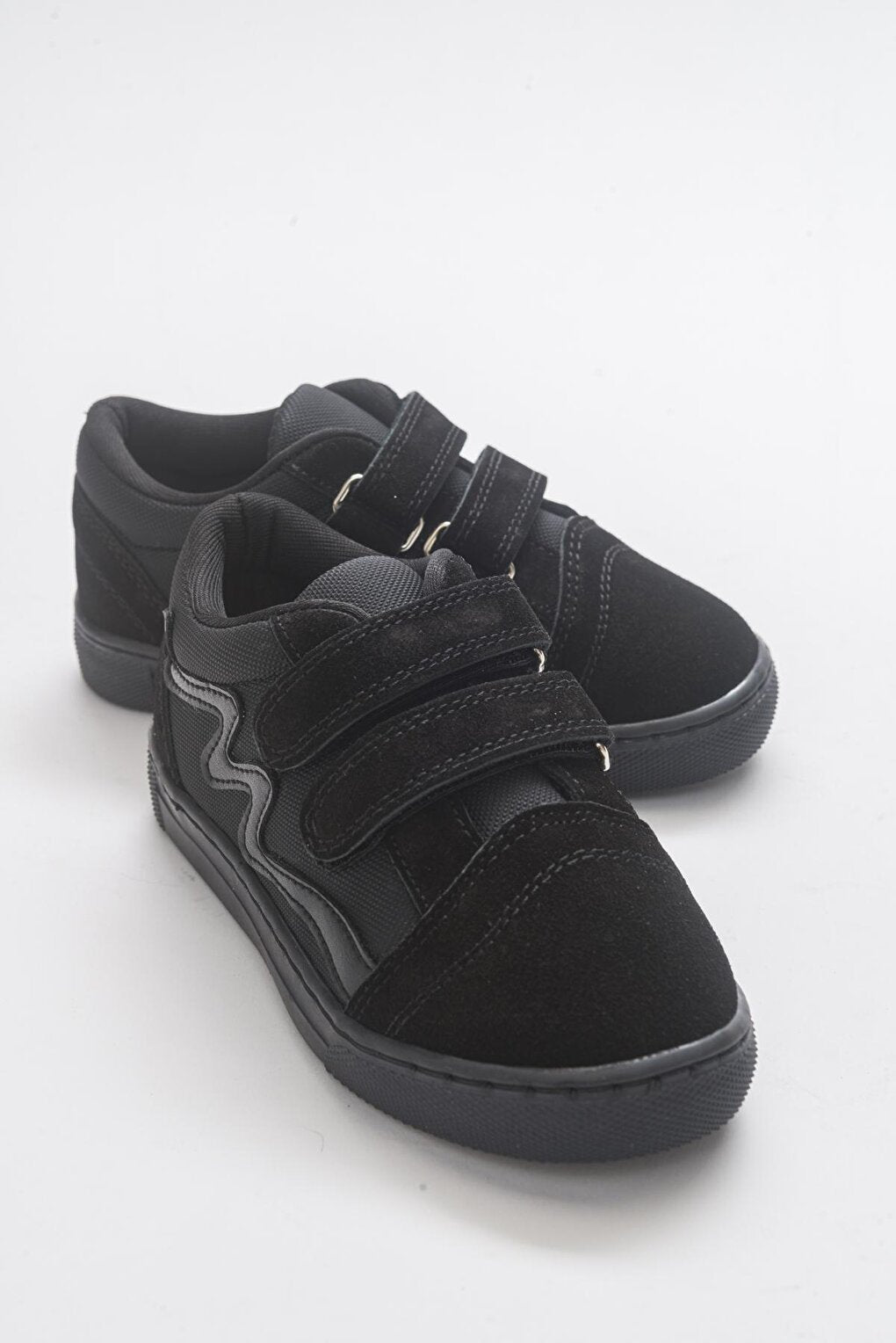 Boy's Black Genuine Leather Daily Anatomical Shoes