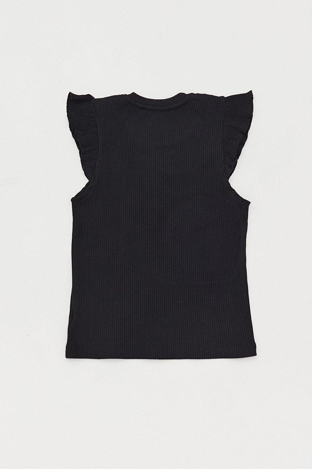 Girls' Bodysuit with Ruffled Sleeves