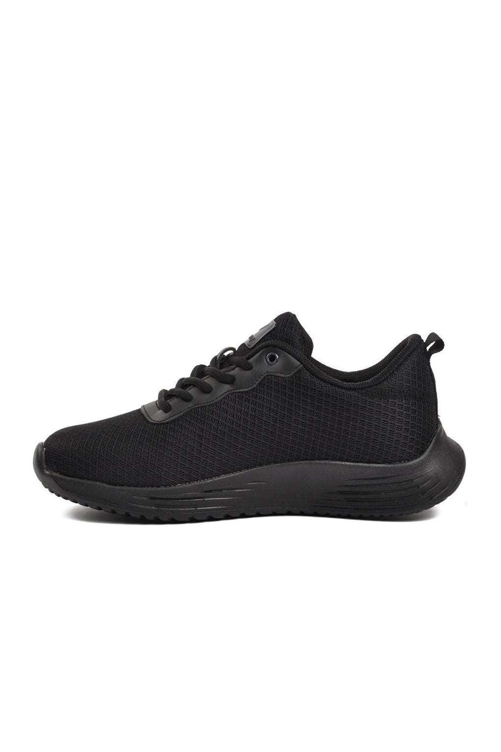 Aldan Black-Black Mesh Breathable Unisex Sneakers