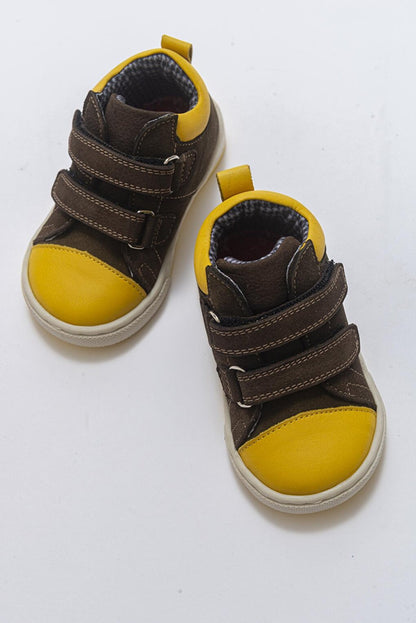 Boy's Brown Genuine Leather Anatomical Casual Boots