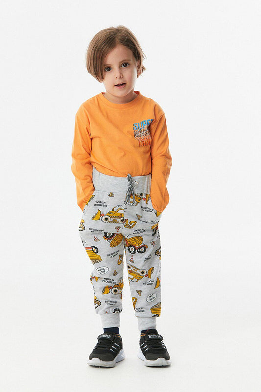 Printed Jogger Boys' Sweatpants