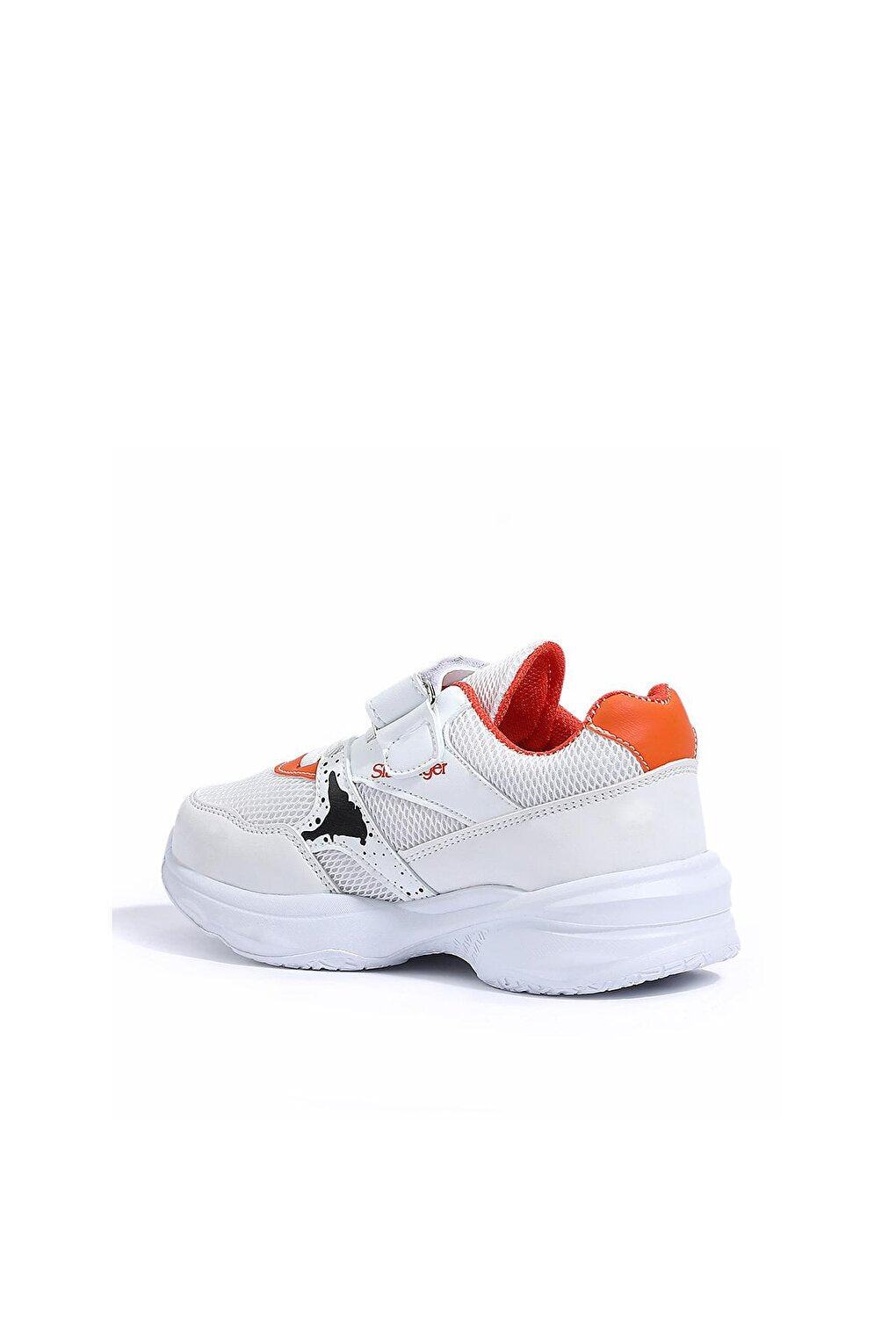 KUNTI Sneaker Boy's Shoes White / Orange