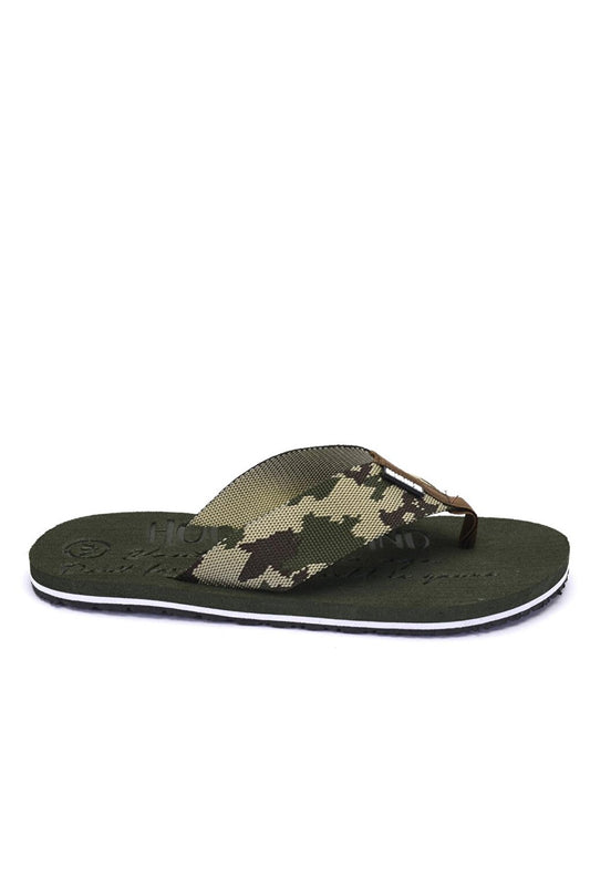 ESM623.M.001 Men's Slippers Khaki