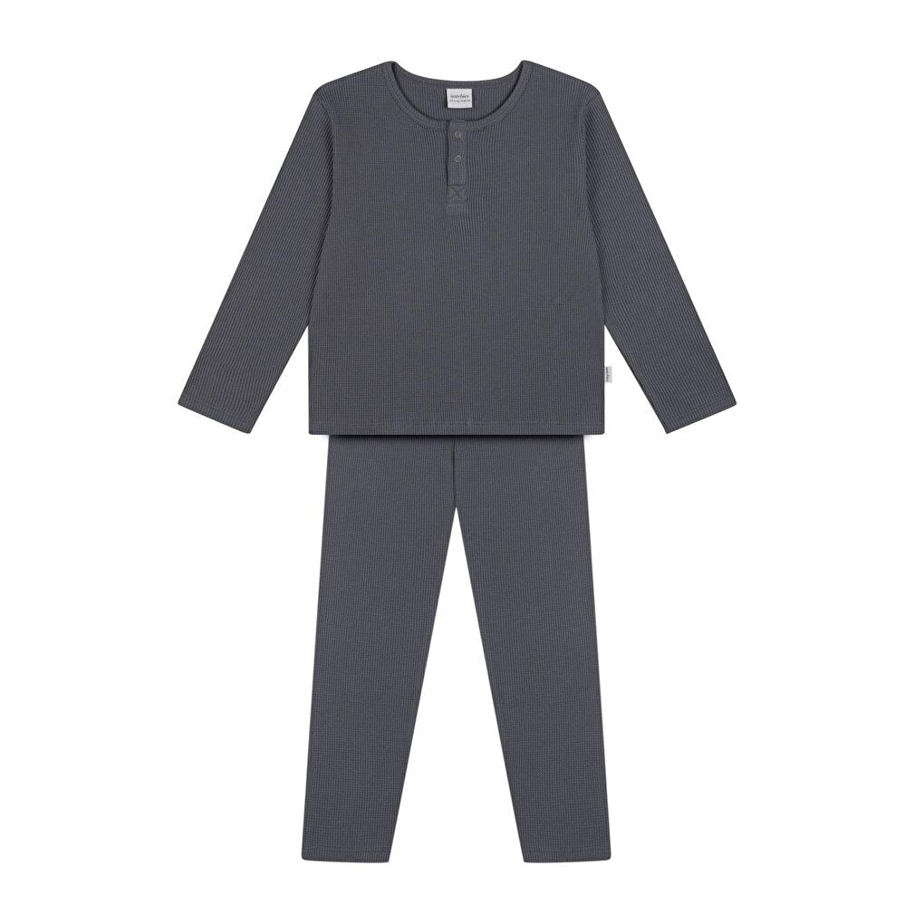 Anthracite Long Sleeve Pajama Set