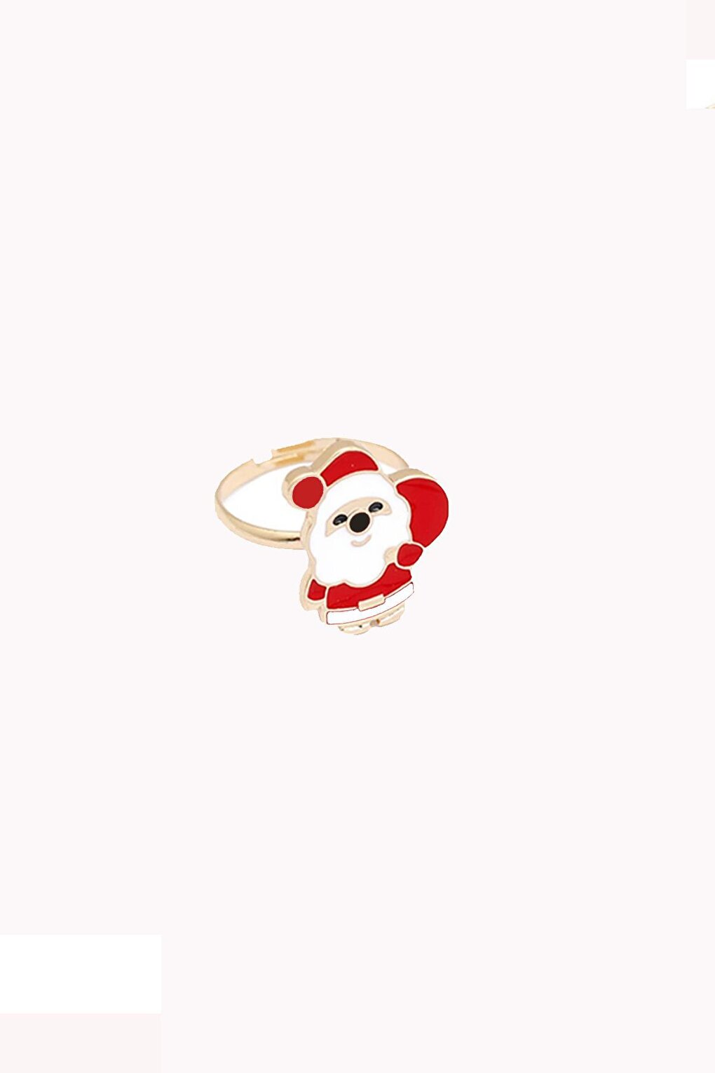 Christmas Santa Claus Adjustable Ring