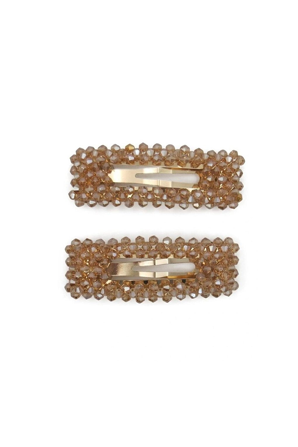 Lorenza Crystal Square Collet Clasp Set 2 Pack