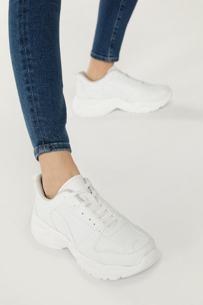 ELENORA W 2FX White Women's Sneaker