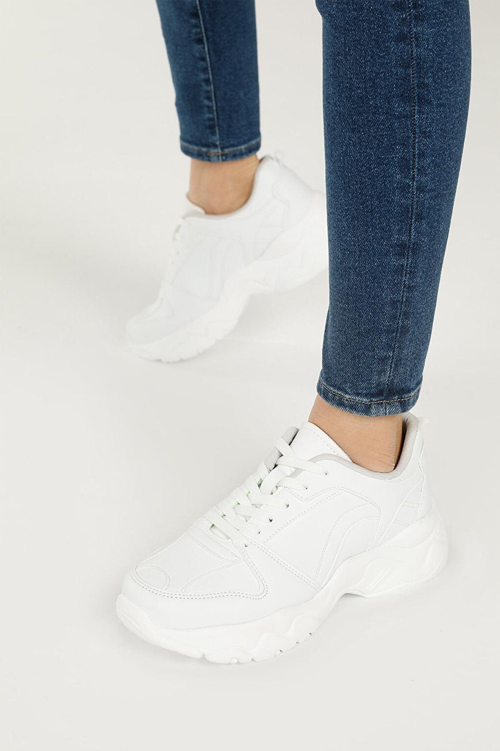 ELENORA W 2FX White Women's Sneaker