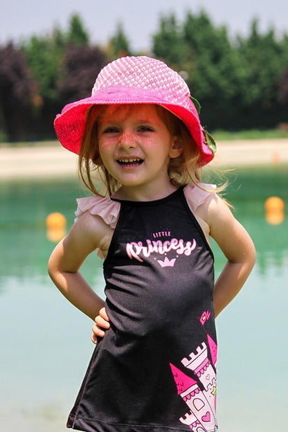 Fuchsia Girl's Swimsuit K2201