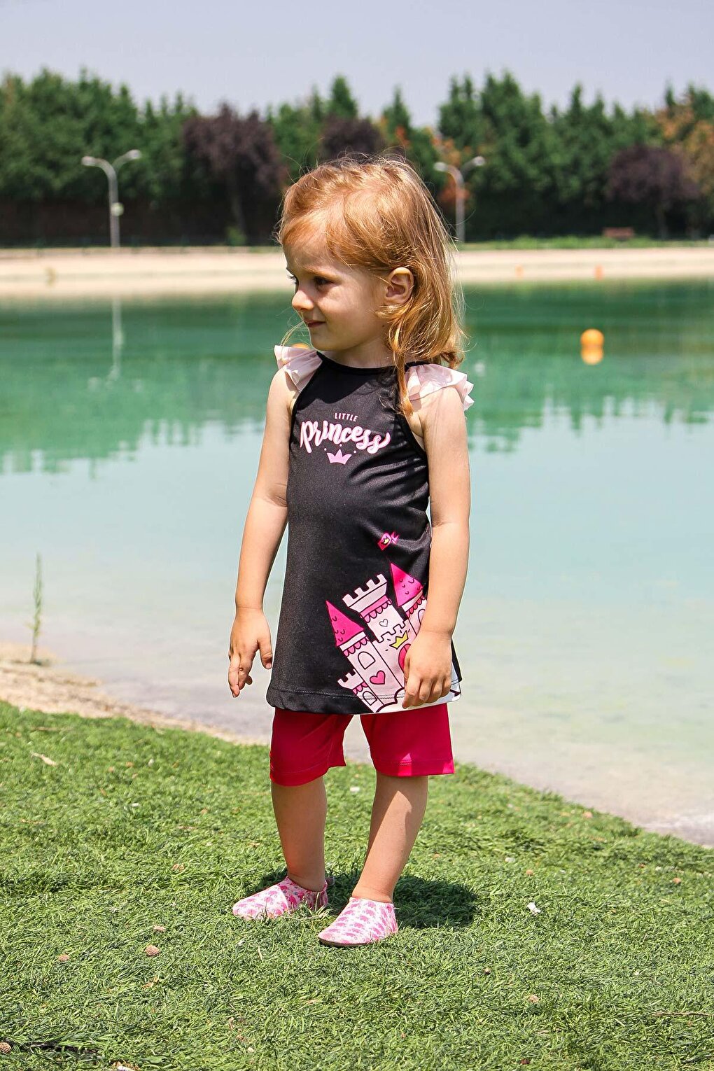 Fuchsia Girl's Swimsuit K2201