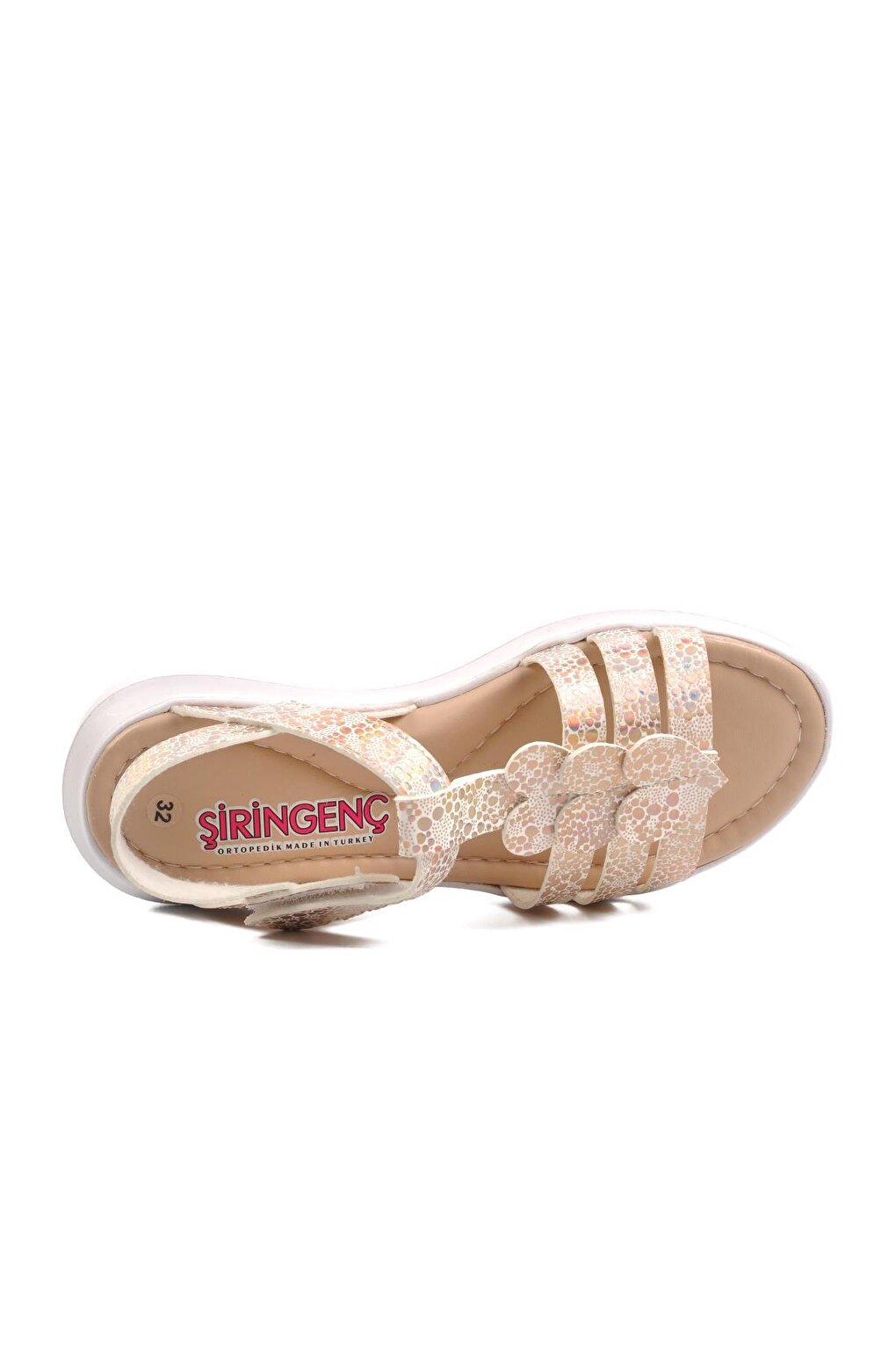 Şng 8020-F Copper Glitter Girls Sandal