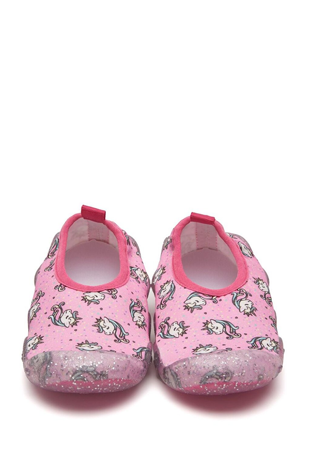 Glitter Unicorn Girl's Non-Slip Sole Sea Shoes