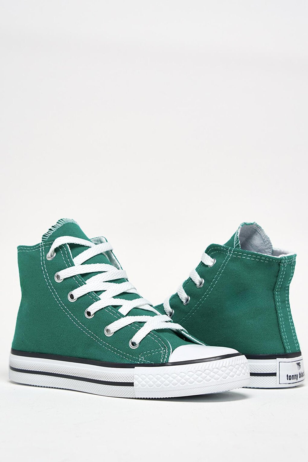 Children's Unisex Green Comfortable Long Sneaker