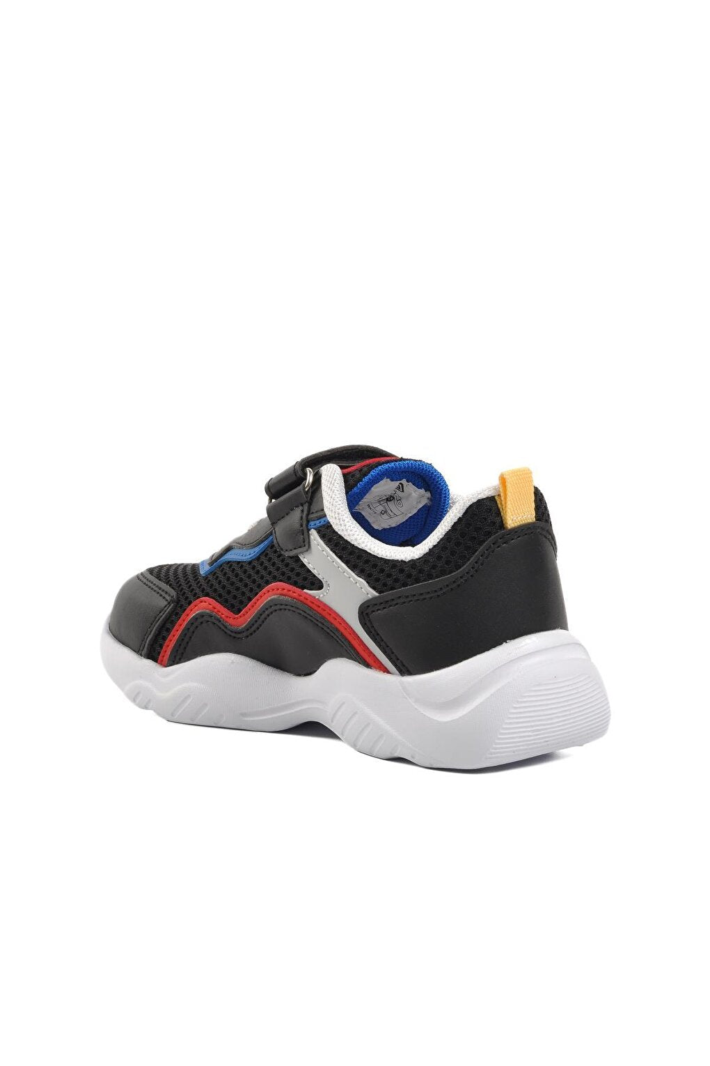 1439-P Black-Ice-Red Children's Sports Shoes