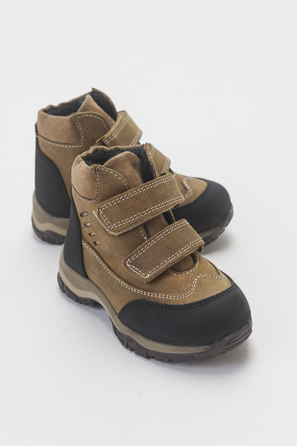 Boy's Sand Genuine Leather Anatomical Trekking Boots