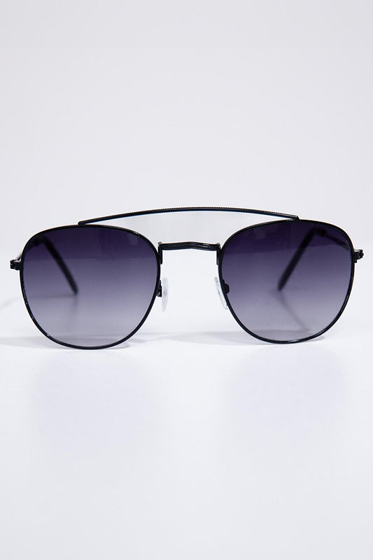 Unisex Black Sunglasses