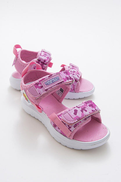 Girl's Pink Anatomical Lightweight Children's Sandals