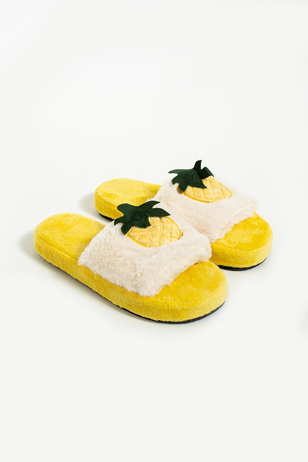 Pineapple Comfortable Sole Thermal Women's House Slippers Z365