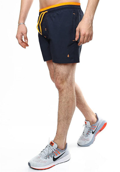 Plain Navy Blue Swim Shorts 1959