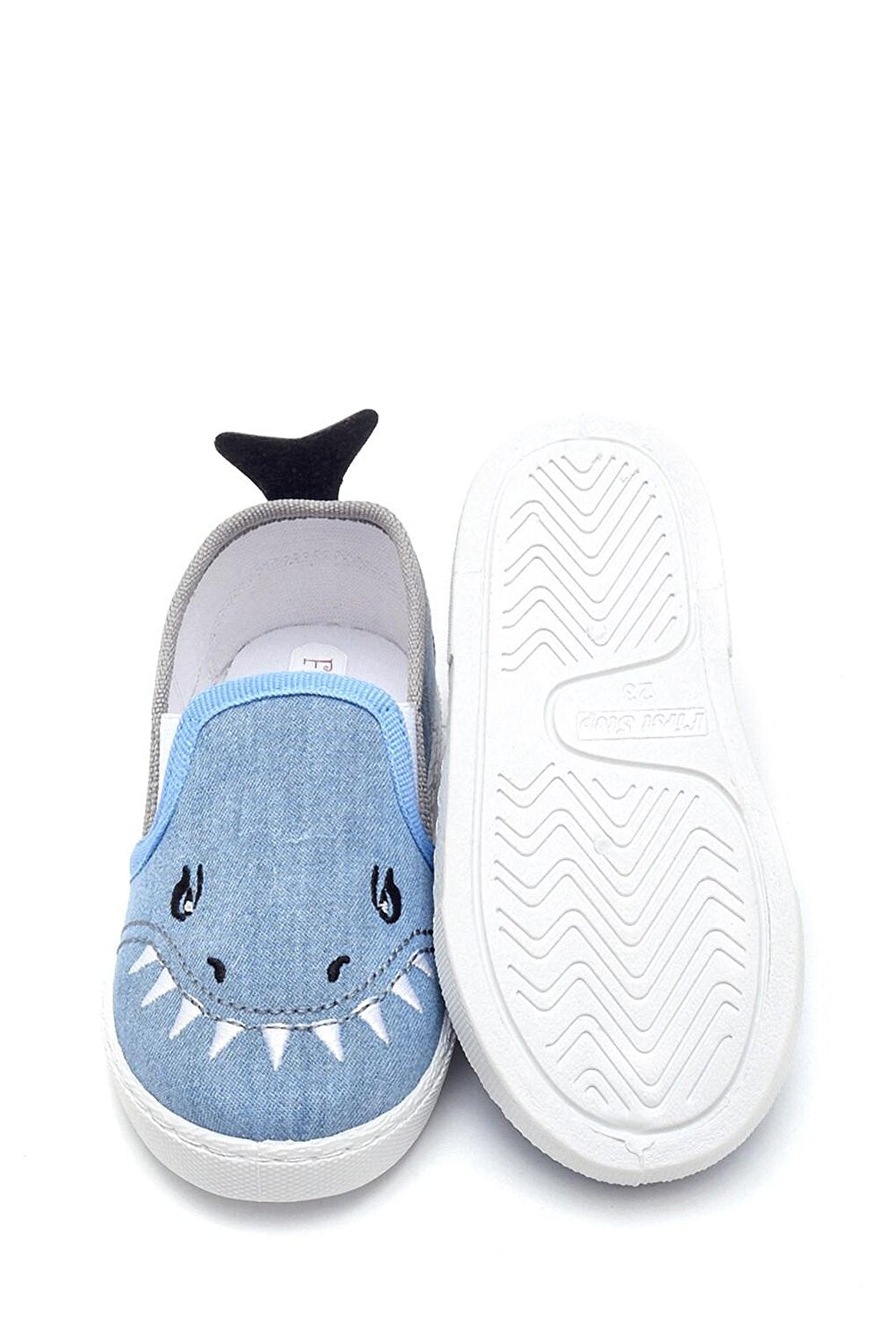 Tailed Shark Linen Children's Shoes-KOT-F-493