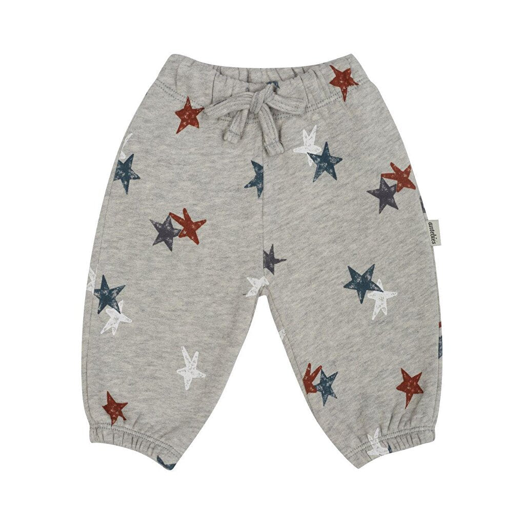 Star Printed Sweatpants Trousers