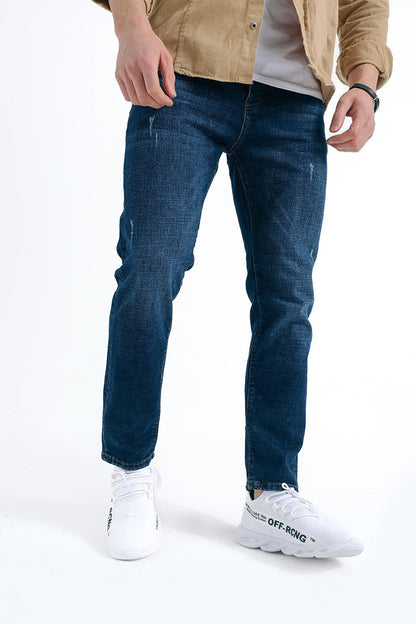 Slim Fit Lycra Claw Men's Jean Trousers