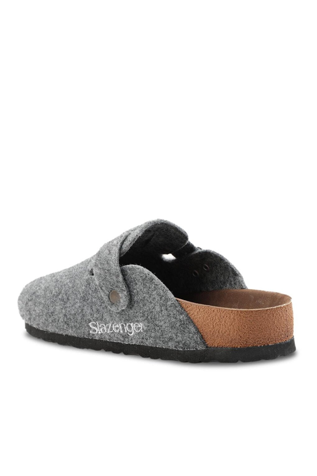 LEO Felt Men's Home Slippers Gray