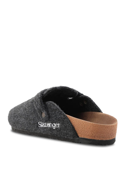 LEO Felt Men's Home Slippers Dark Gray