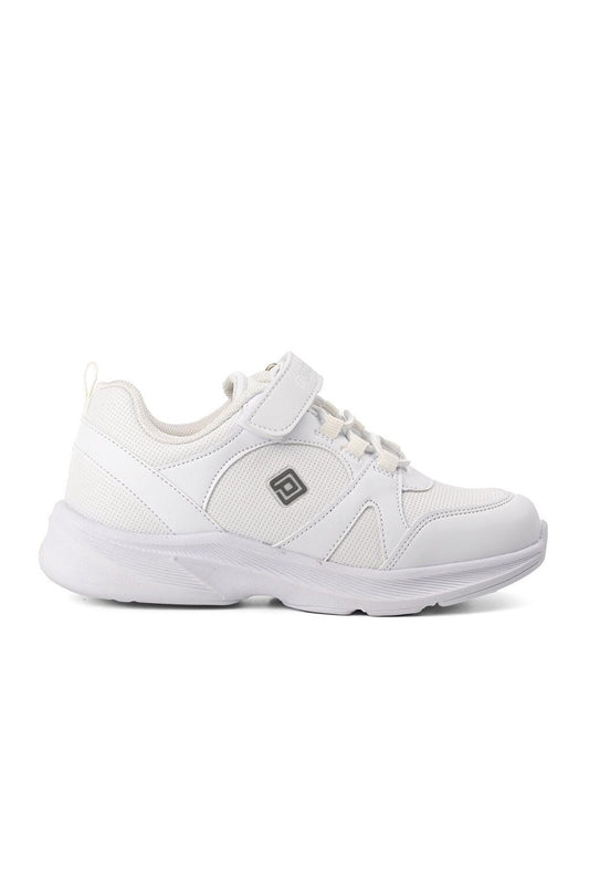 1380-F White Children's Sports Shoes