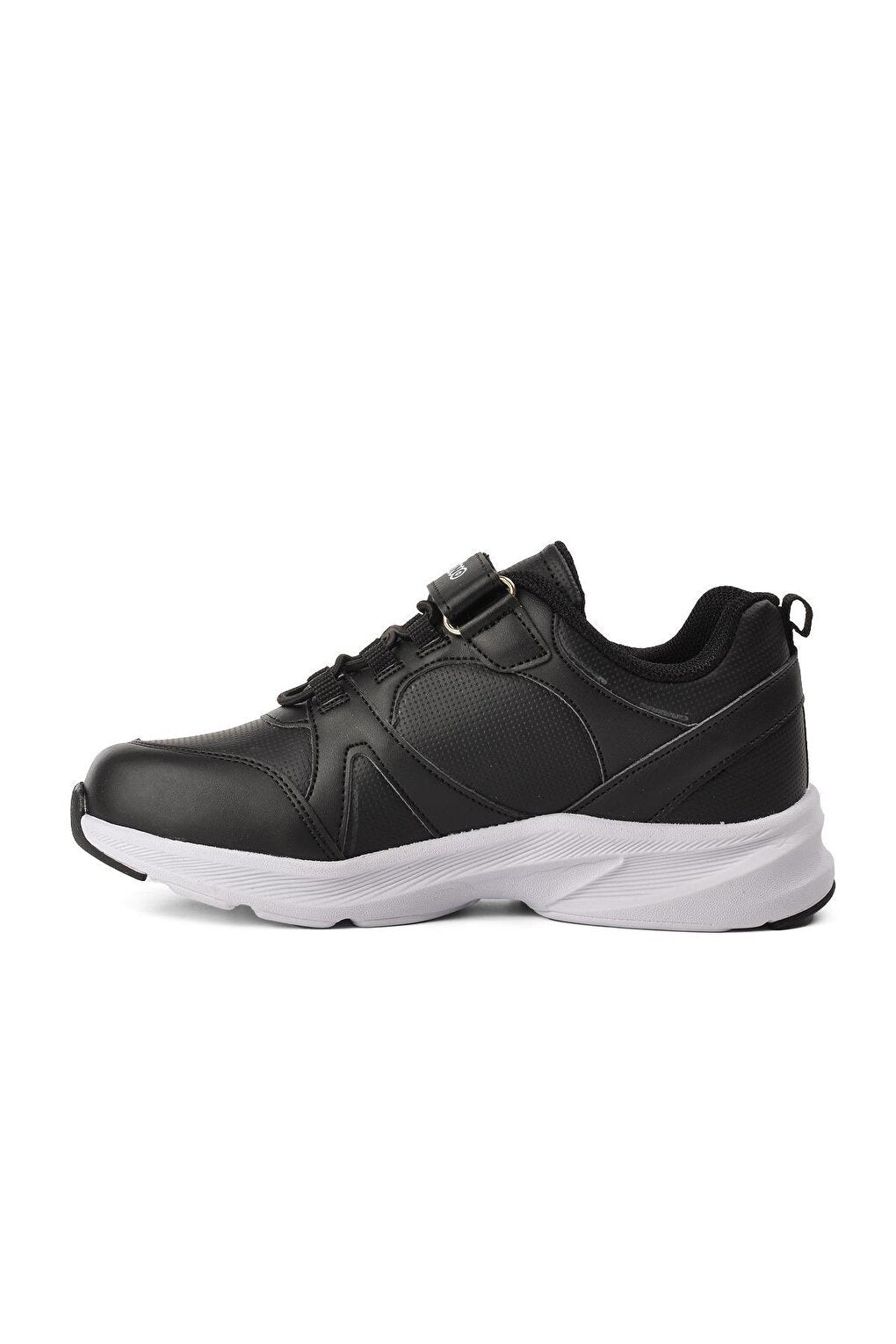 1380-F Black-White Children's Sports Shoes