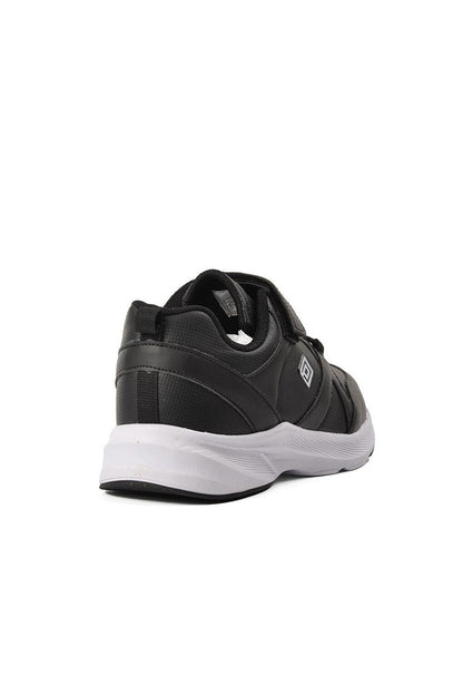 1380-F Black-White Children's Sports Shoes