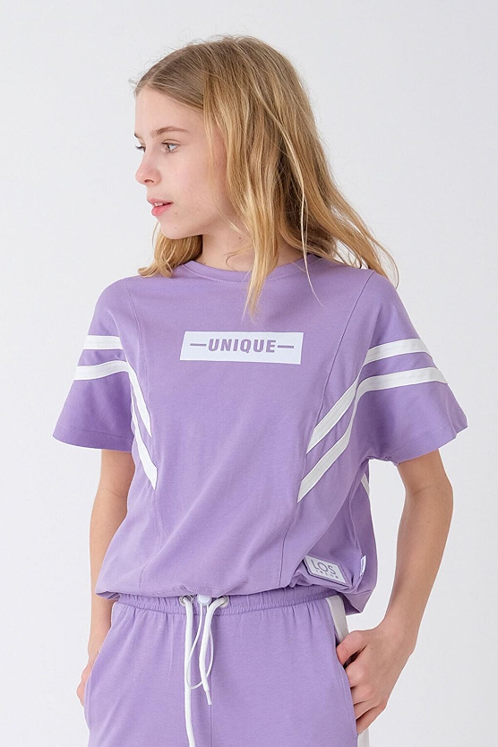 Girl's Adjustable Waist T-Shirt Hn10