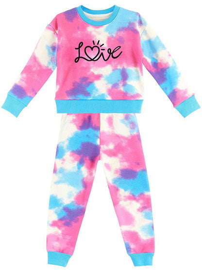 Love Batik Girls' Sweatpants Set