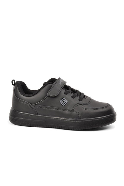 1302-F Black Children's Sports Shoes