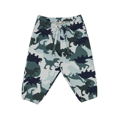 Camouflage Dino Patterned Baby Set