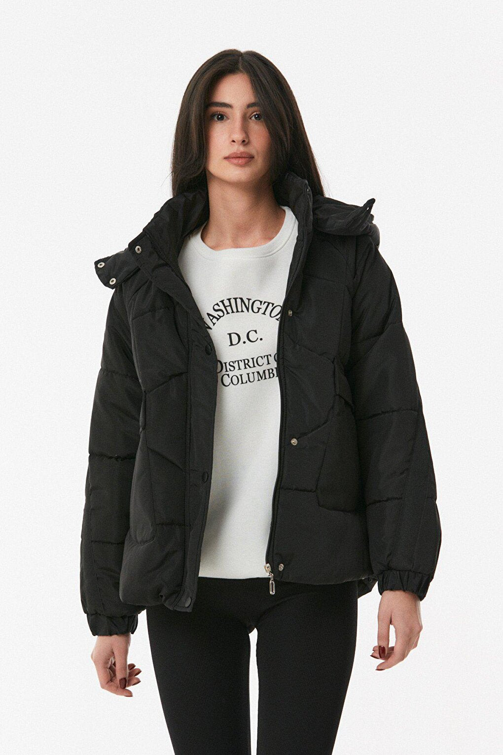 Hooded Puffer Jacket