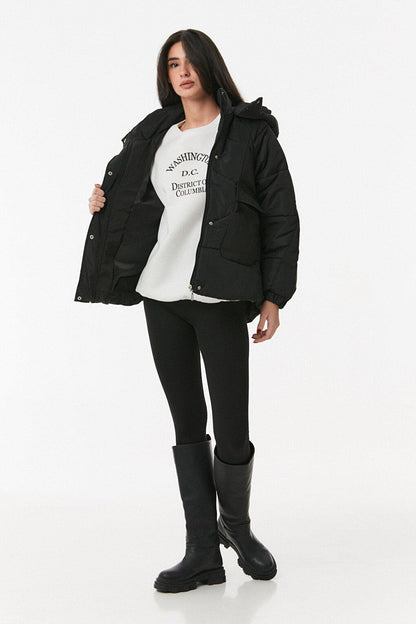 Hooded Puffer Jacket