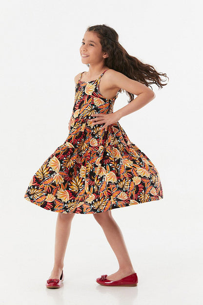 Printed Gipelli Girl's Dress