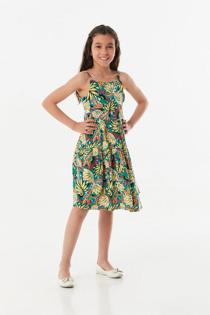 Printed Gipelli Girl's Dress