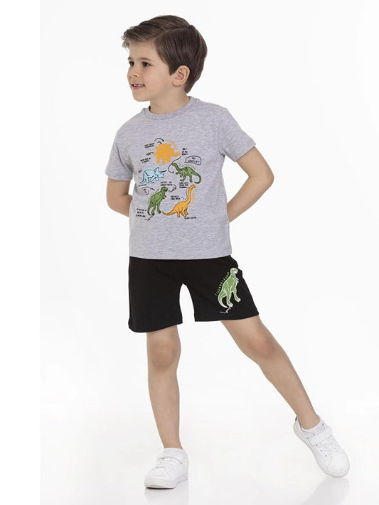 Dinosaur Printed Shorts Set 63202