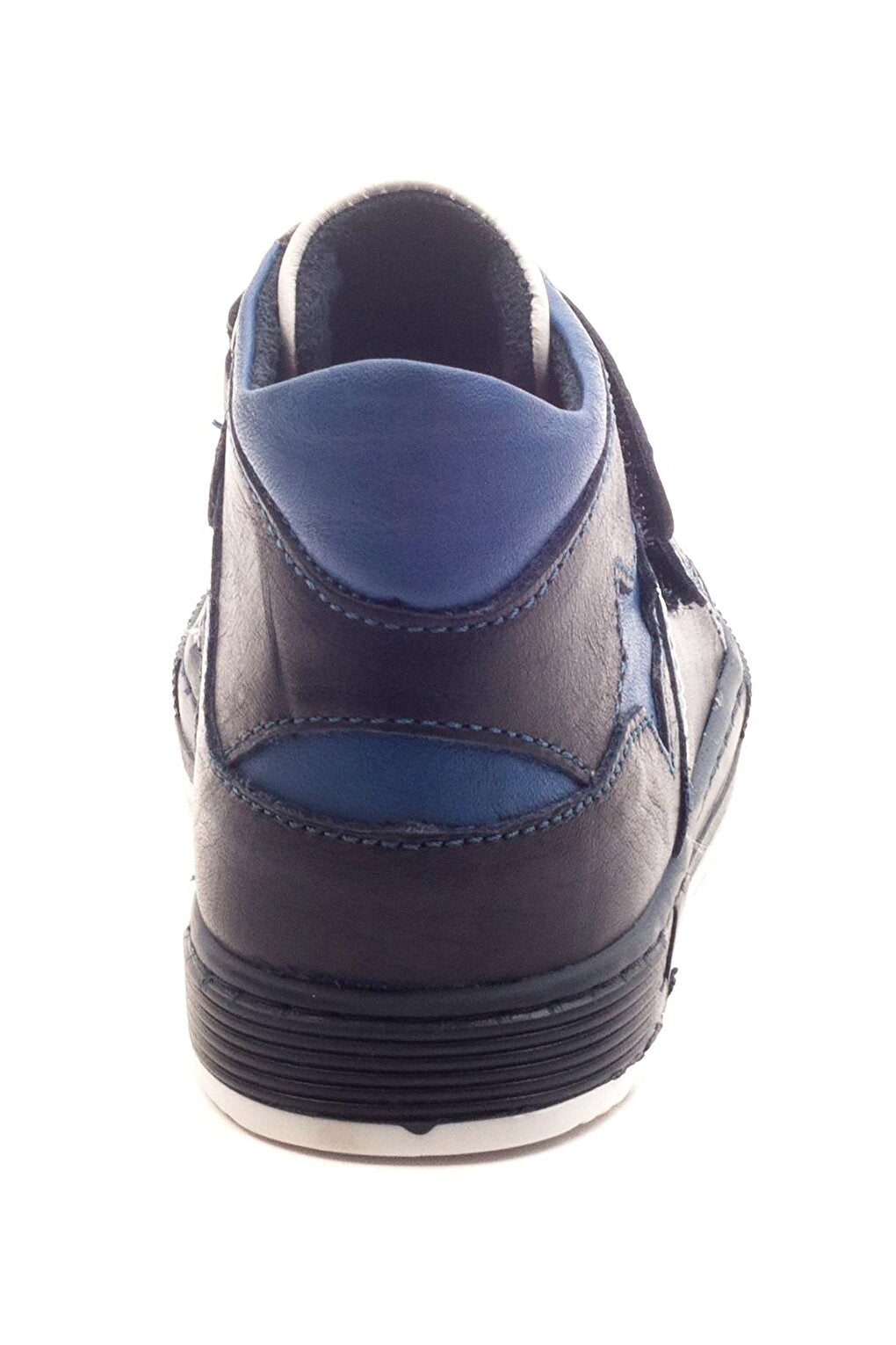 Boy's Navy Blue Leather healthy Supported Children's Boots