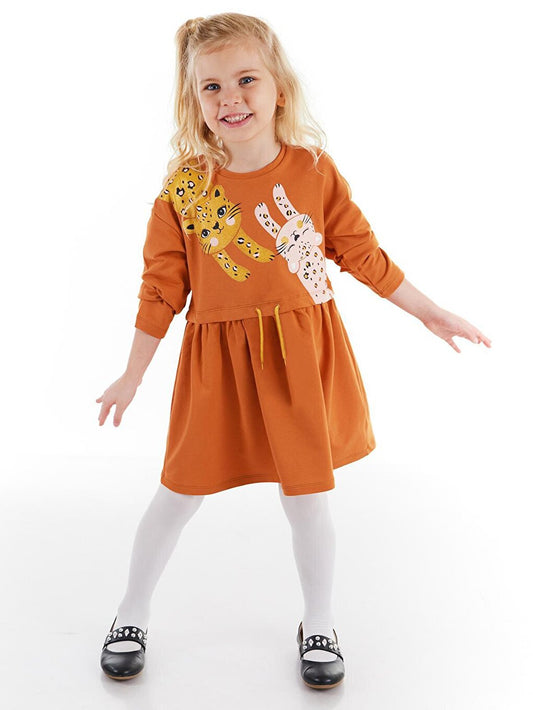 Mini Leopards Girls' Dress