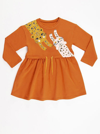 Mini Leopards Girls' Dress