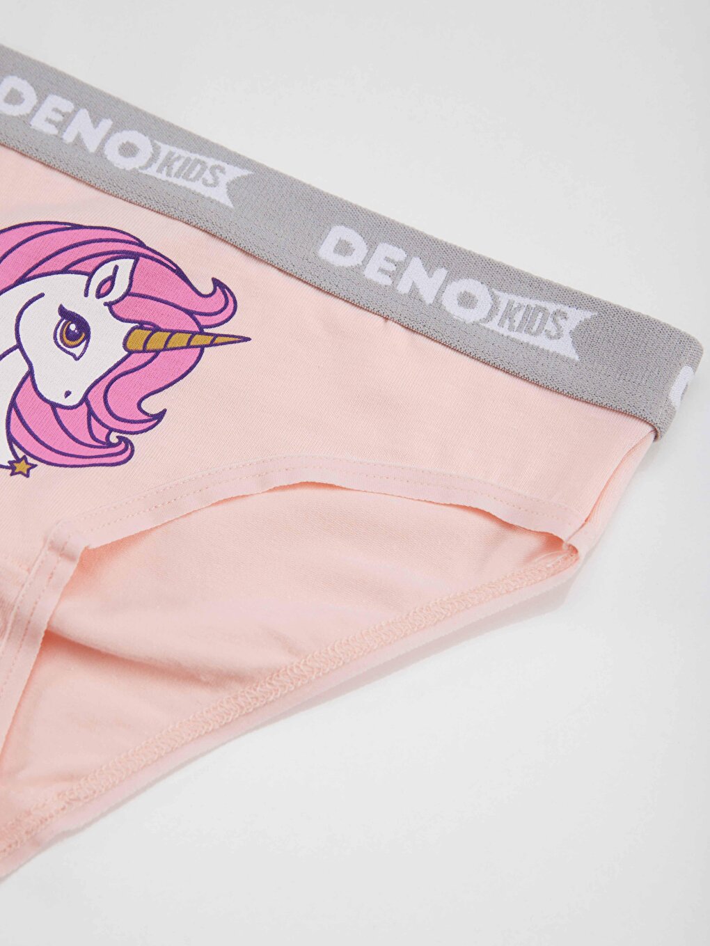 Unicorn Girl's Pink Athlete Panties Set