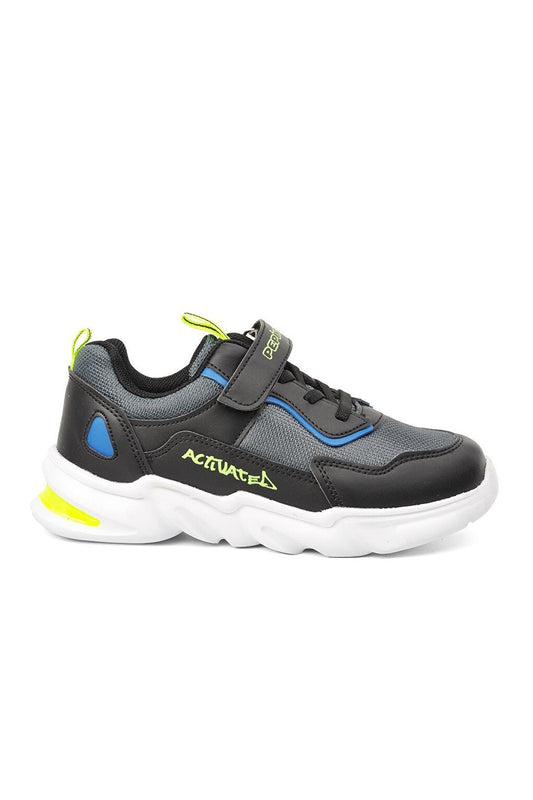 1249-F Smoked-Black-Sax Children's Sports Shoes