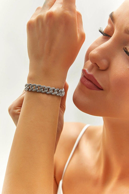 Women's Accessory Steel Chain Bracelet