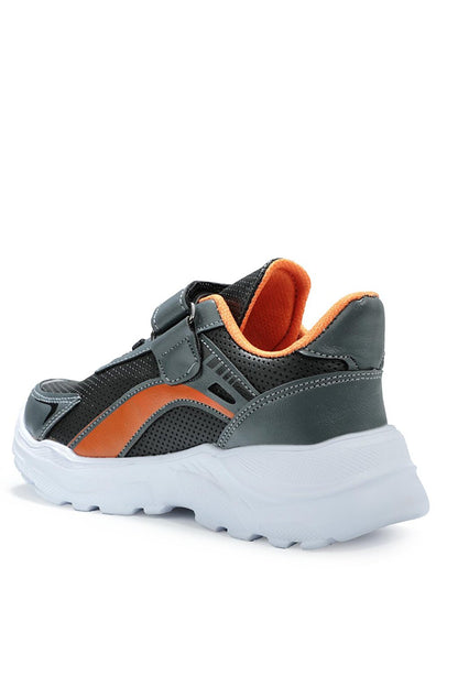 KARISSA I Sneaker Boy's Shoes Black / Orange