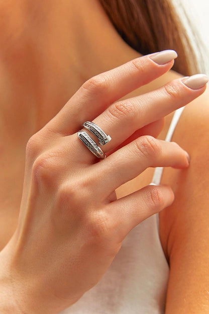 Women's Accessory Steel Nail Ring